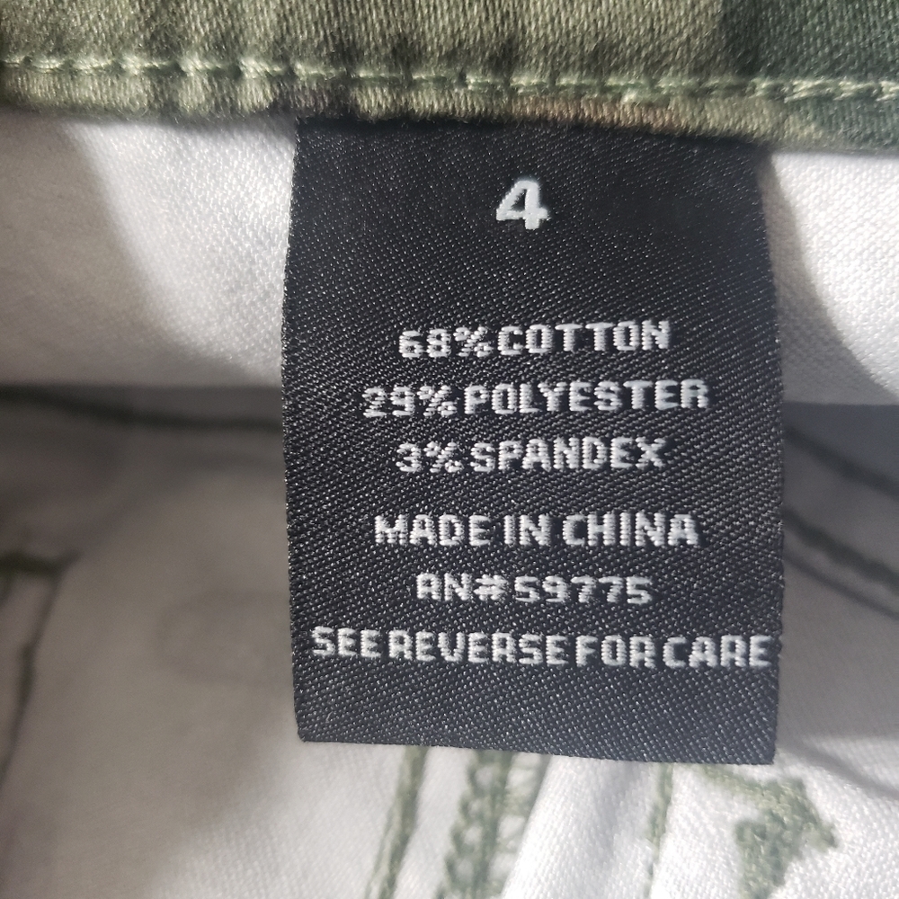 Needle & Cloth NWT Sz 4 Skinny Ankle Camo Jeans - Picture 12 of 15